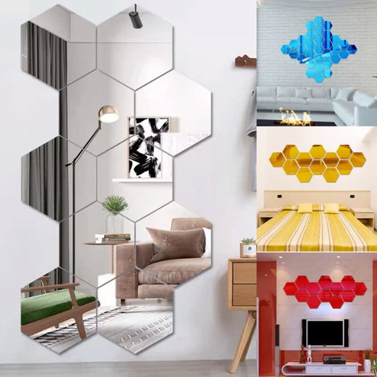 3D Mirror Wall Sticker